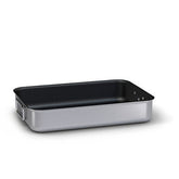 BALLARINI HEAVY ROASTING PAN WITH 2 FOLDING HANDLES - 50X38 CM - Mabrook Hotel Supplies